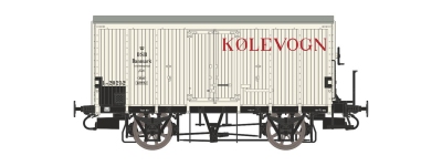 Dekas DK-872120 - H0 - Gedeckter Güterwagen IVM 20, DSB, Ep. III - Wagen 5